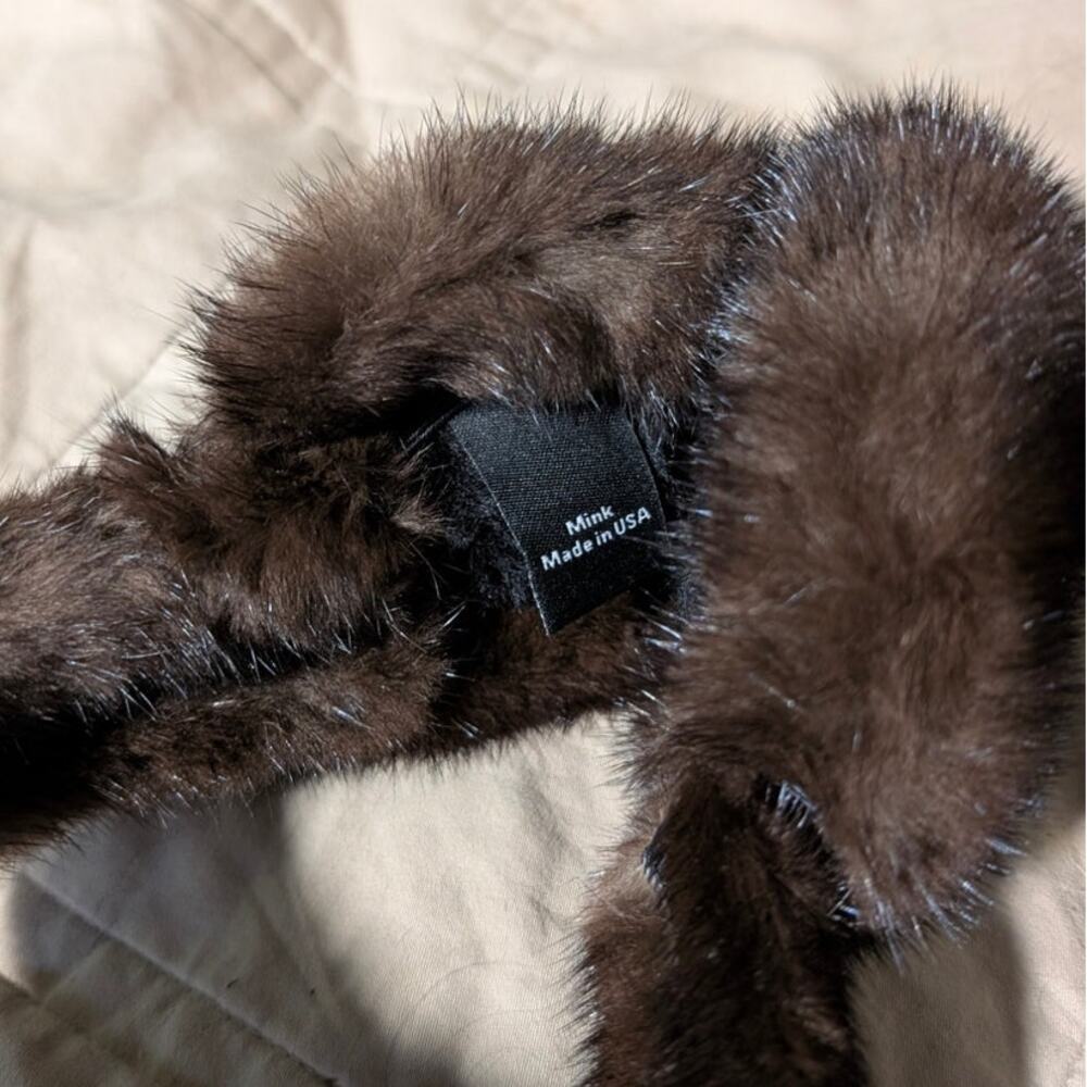 Mink Fur Earmuffs - Picture 4 of 6